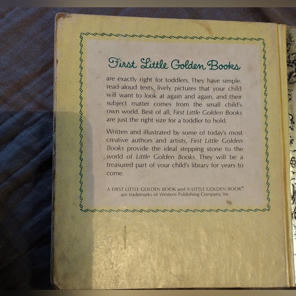 Vintage Book "A First little Golden Book" - Picture 5 of 5